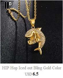 Хип хоп Iced out Bling золотого цвета для покера с сердцем из нержавеющей стали горный хрусталь яркие ожерелья и подвески для мужчин ювелирные изделия