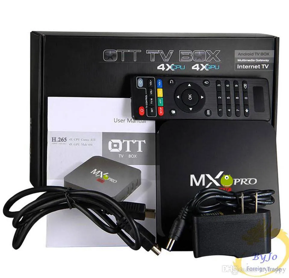 MX Pro 4K TV Box Amlogic S905W четырехъядерный 1 ГБ 8 или 2 16 Android 9 0 Ultra потоковая box Smart Media Player