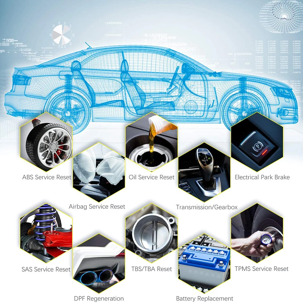 FOXWELL NT510 Elite полная система OBD2 автомобильный сканер двунаправленный активный тест