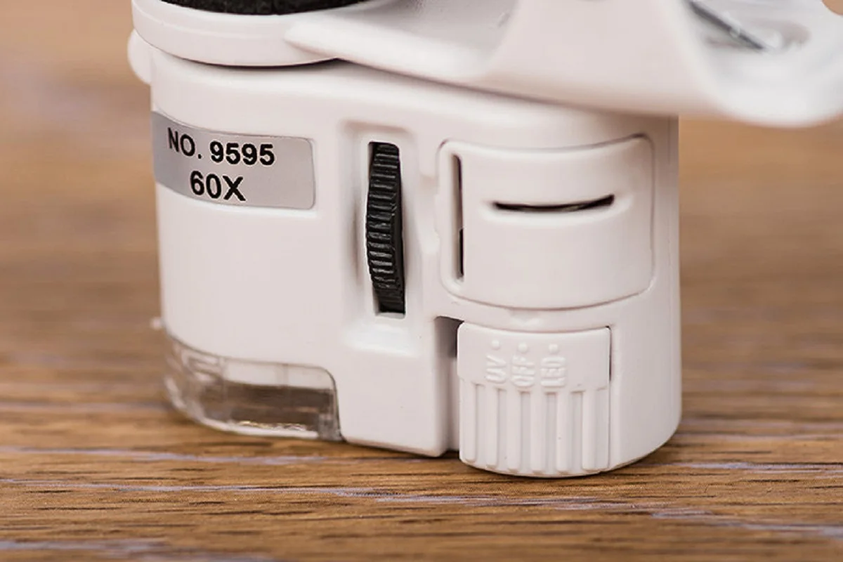 Портативный светодиодный микроскоп для мобильных камер увеличительные линзы