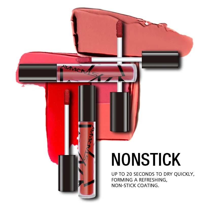 Глазурь для губ STARWAY 12 шт. оптовая продажа губная помада косметика матовые цвета