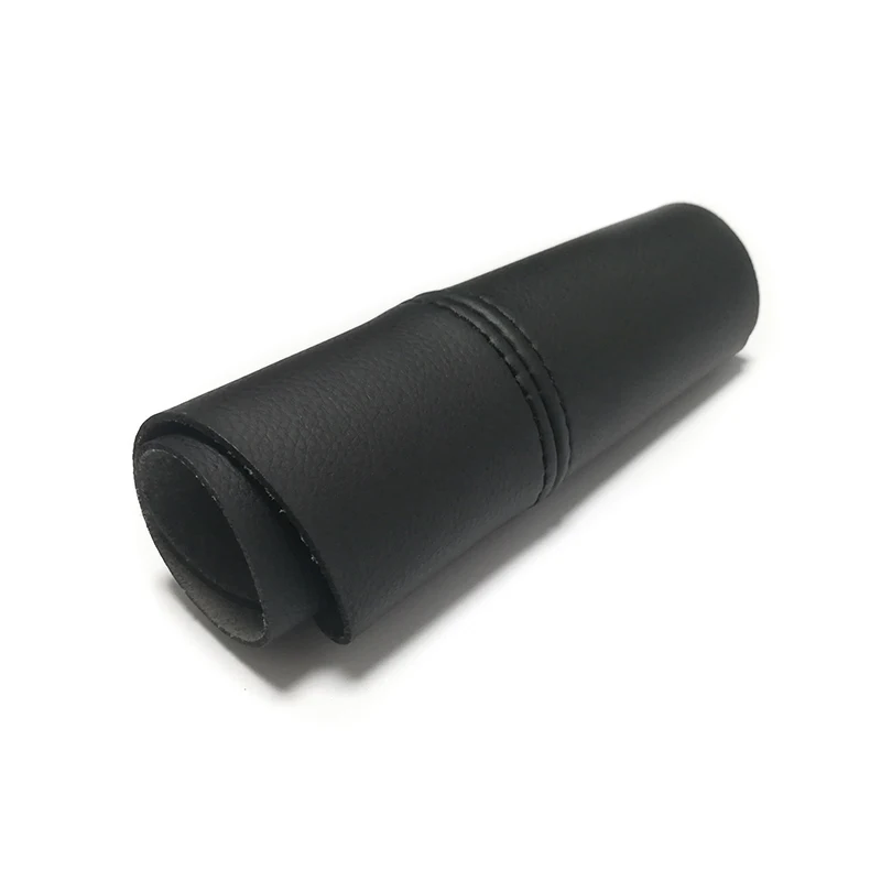 8pcs Black lines 8 шт./компл. микрофибра кожа двери автомобиля подлокотник крышка подлокотник на внутреннюю сторону двери декоративный кожух аксессуары для Honda CRV 2012 - Название цвета: 8pcs Black lines