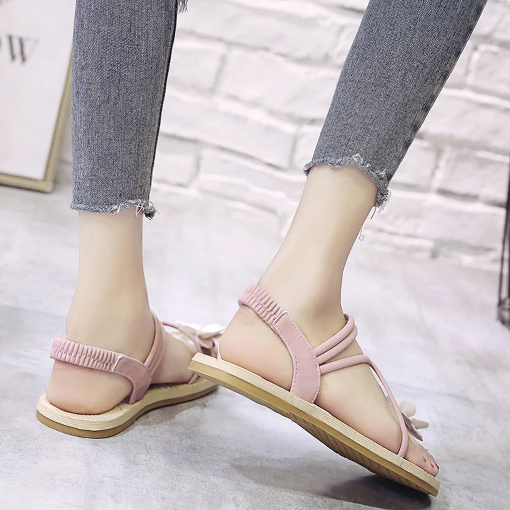 SAGACE/сандалии на плоской подошве Женская обувь для девочек Летняя пляжная в