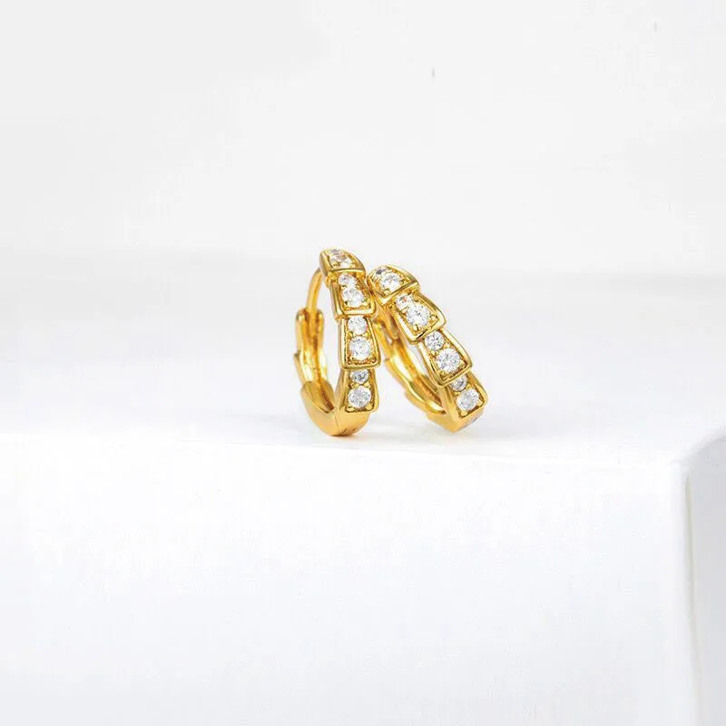 MxGxFam элегантные серьги-кольца с цирконом ААА + для женщин модные ювелирные