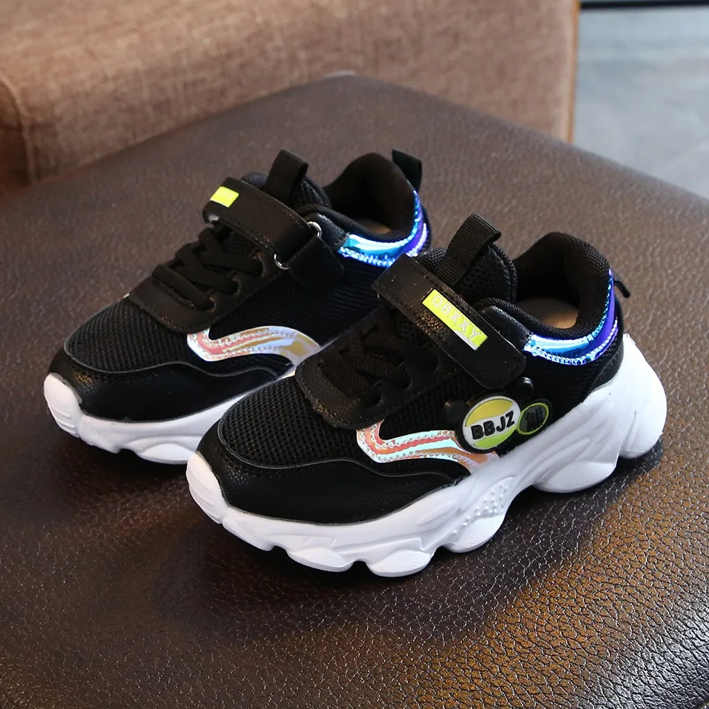 Детские кроссовки с рисунком медведя из мультфильма спортивные сеточкой для осени и зимы 2019|Сапоги| |