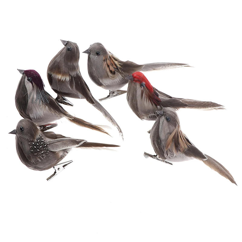 

1 шт. Пены Искусственный птица товары для цветов, отличный подарок на свадьбу, Рождество дерево украшения DIY Искусственные цветы для скрапбу...