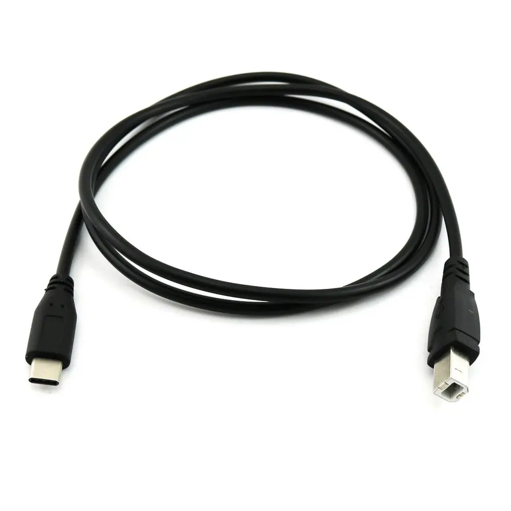USB C 3 1 type штекер 2 0 B Тип Мужской кабель для передачи данных Шнур телефона принтер