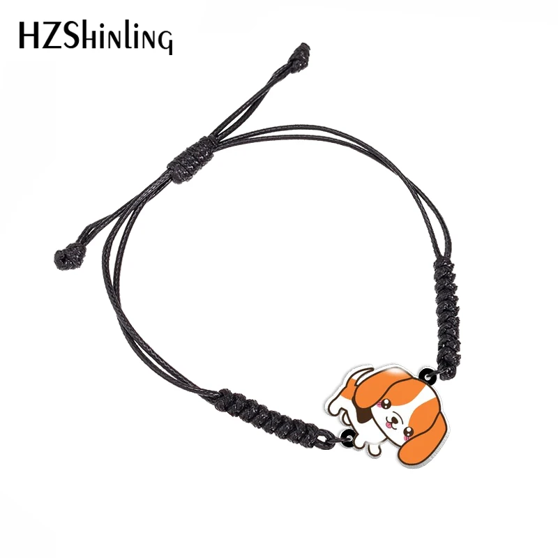 Новинка 2021 забавный акриловый браслет с собакой хаски милый щенок эпоксидный
