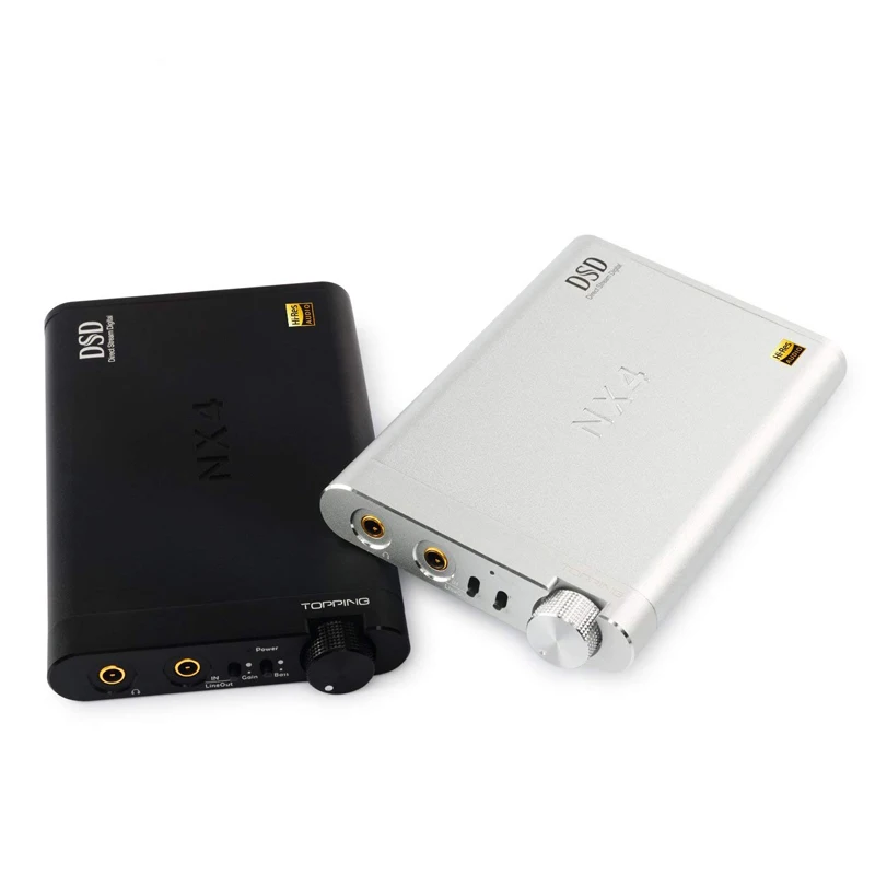 Топпинг NX4 DSD DAC ES9038Q2M XMOS XU208 PCM768kHz DSD512 Портативный HIFI Декодер Усилитель для наушников