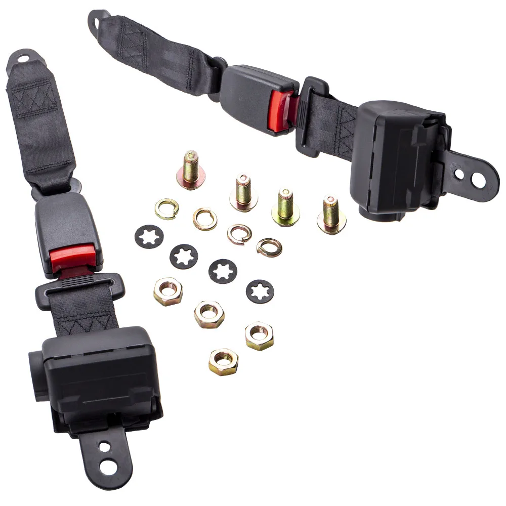 2 шт. универсальные выдвижной гольф кары ремни безопасности для EZGO Yamaha клубного