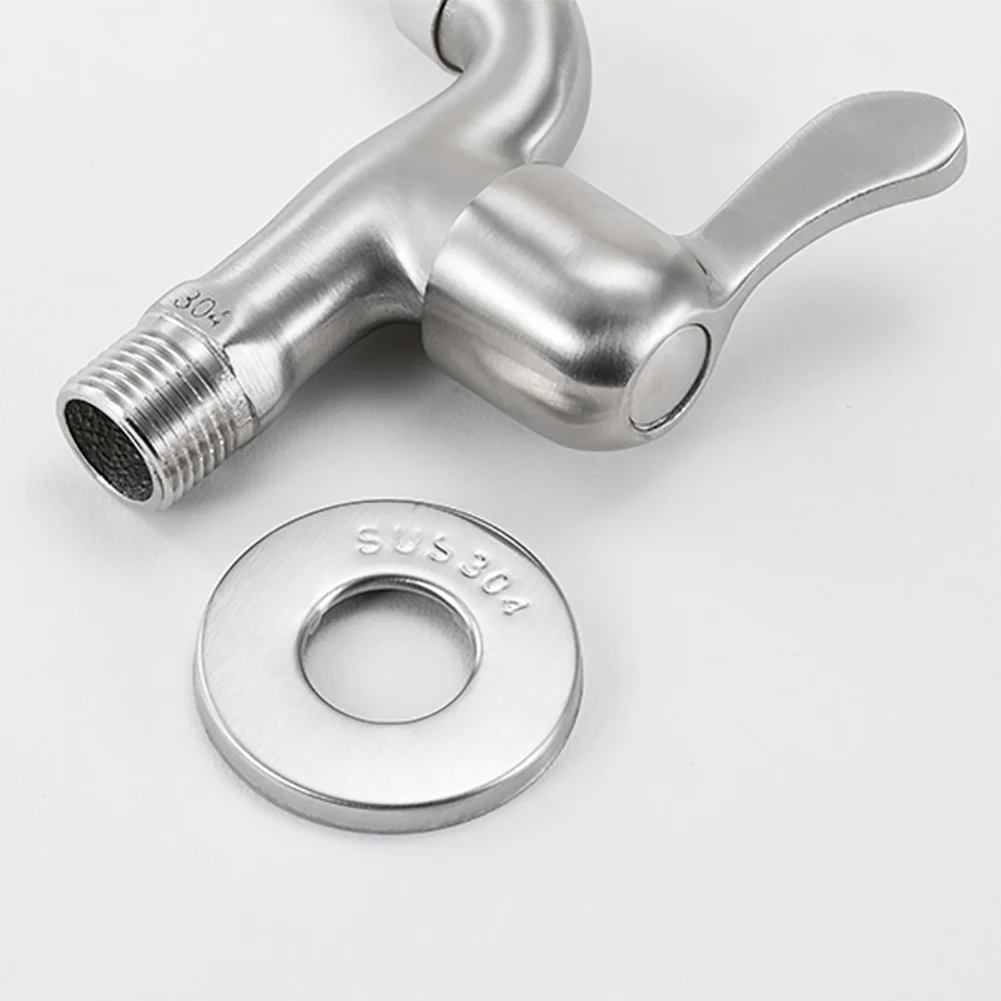 

Faucet Full 304 stainless steel Outdoor Garden Washing Machine Tap Faucet
