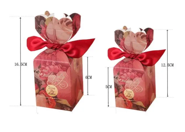 Упаковочная Подарочная коробка с самолетом из крафт-бумаги 50/100 шт./лот