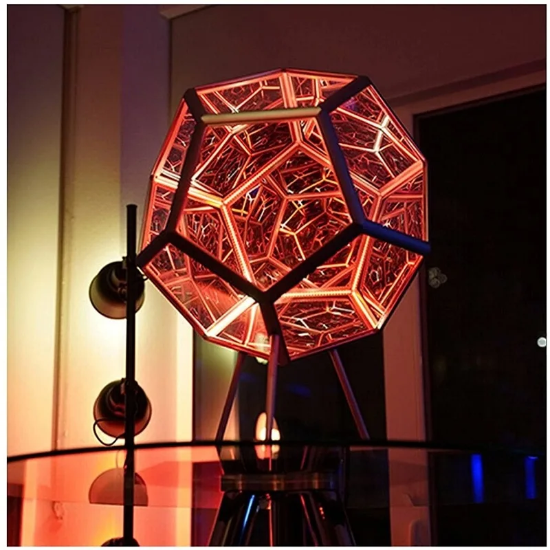 Dodecahedron цветной художественный ночсветильник светодиодный USB зарядка для спальни
