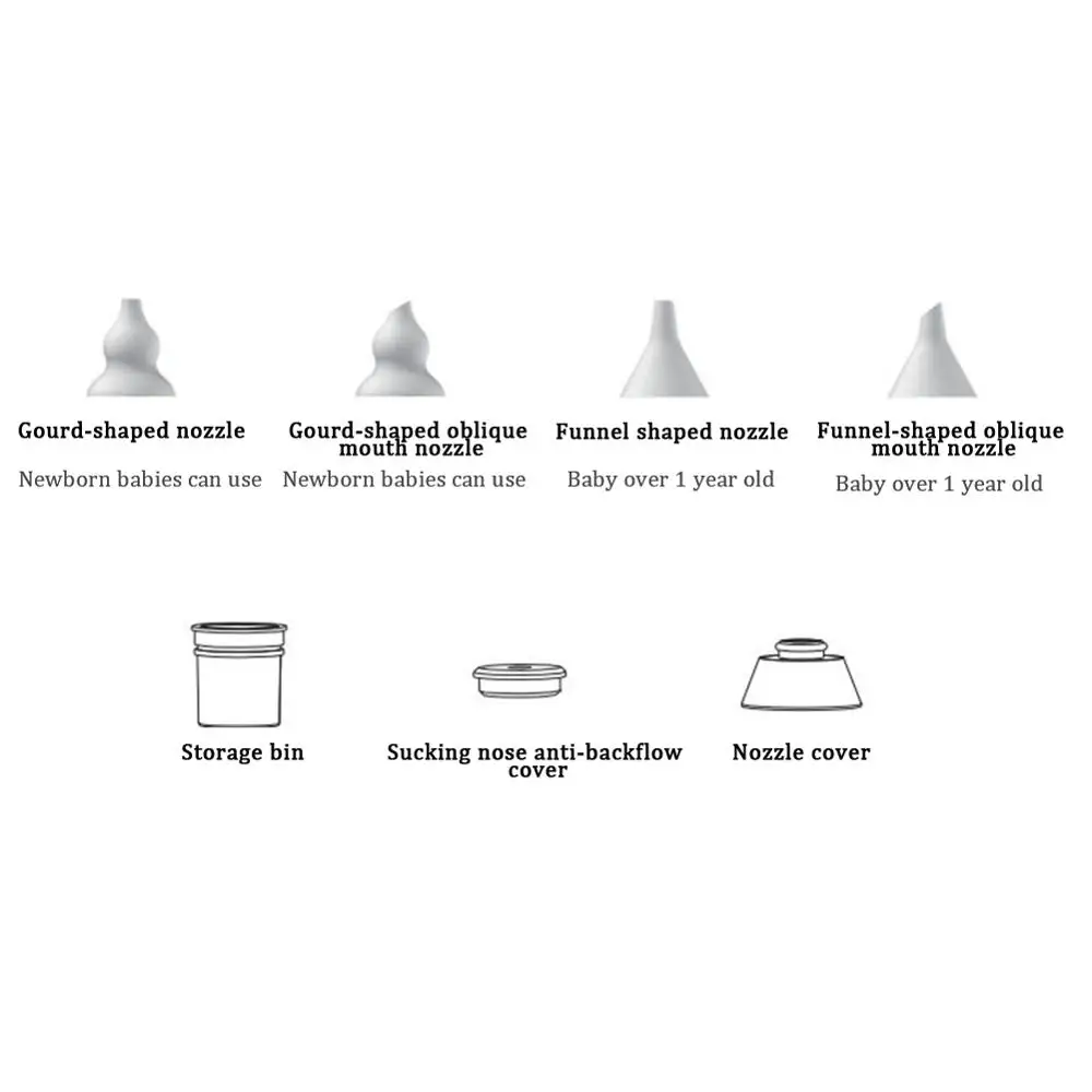 Носовой пылесос для малышей Модернизированная версия Электрический Очиститель