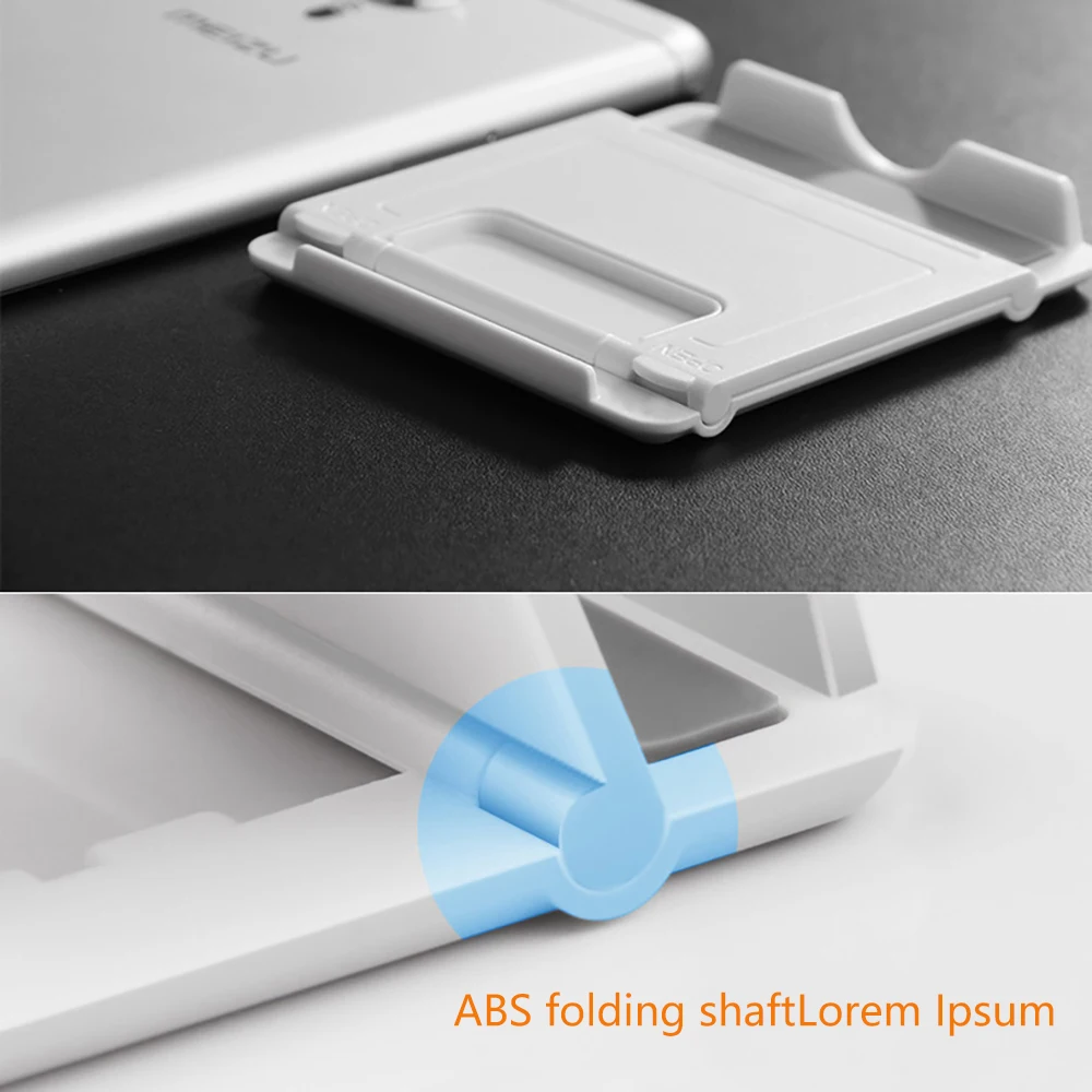 

Universal Mobile Phone Holder Plastic Folding Bed Desktop Bracket Mobile Phone Holder Mobile Phone Accessories