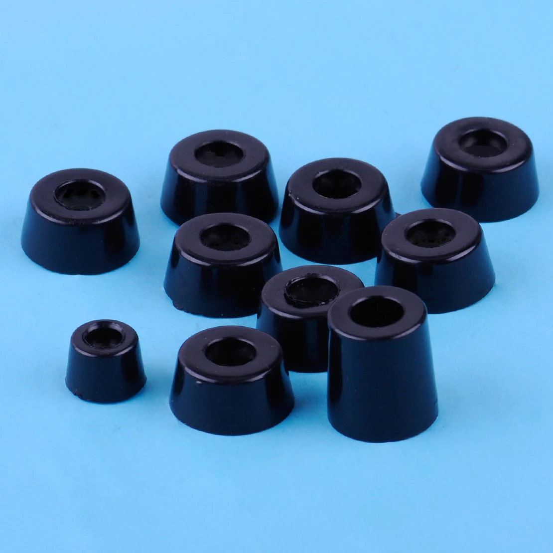 8 шт. черный динамик шкаф мебель стул стол коробка коническая резиновая подставка