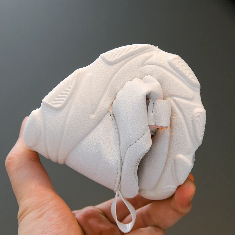 Белые туфли кожаные кроссовки для мальчиков и девочек детские школьные