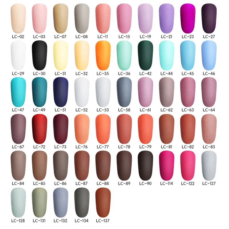 LILYCUTE матовый Гель-лак для ногтей поддельный цвет зимний матовое верхнее покрытие