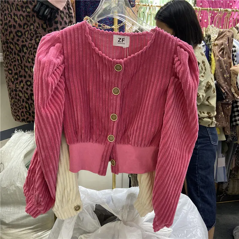 Женская бархатная блузка с длинным рукавом в винтажном стиле | одежда