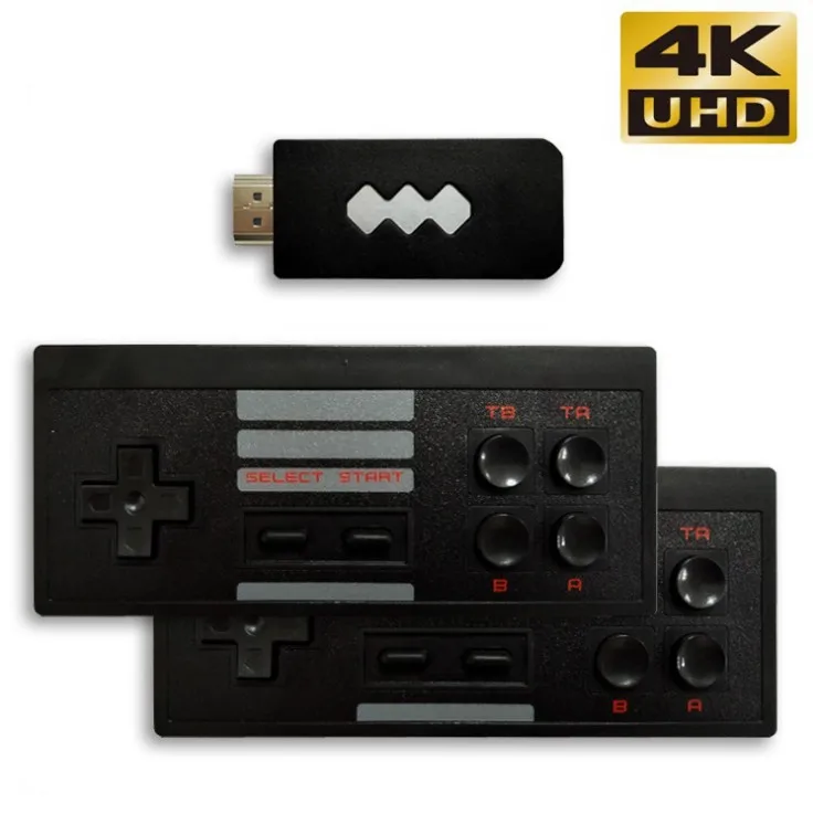 

Консоль игровая 4K HD, 568 классических игр, беспроводной контроллер