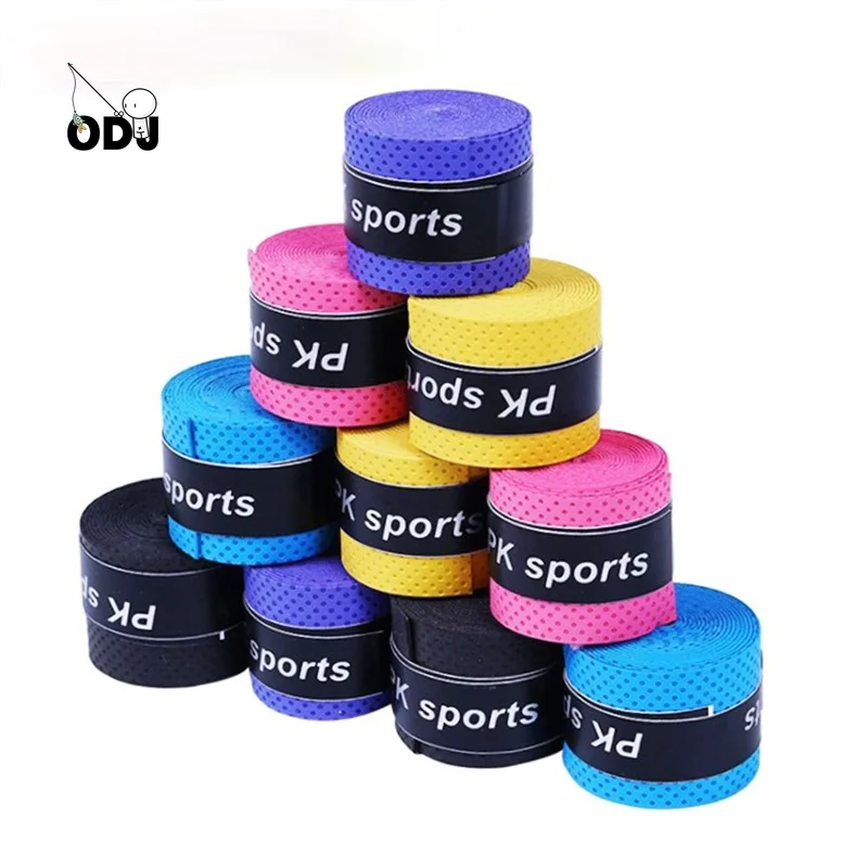 

5Pcs Fishing Rod Handle Wrapping Belt Absorbing Sweat Anti-Slip Tape 5 Color 105cm Length for Each Piece