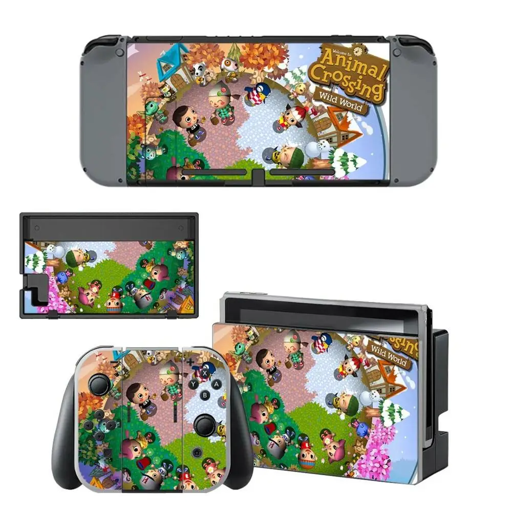 Животное скрещивание виниловая кожа rend переключатель наклейки Pegatinas для nintendo