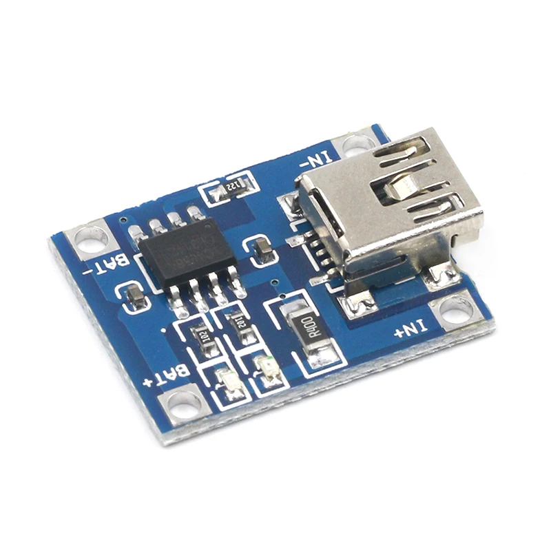 Зарядная плата TP4056 1A Lipo для аккумулятора модуль зарядного устройства литиевая