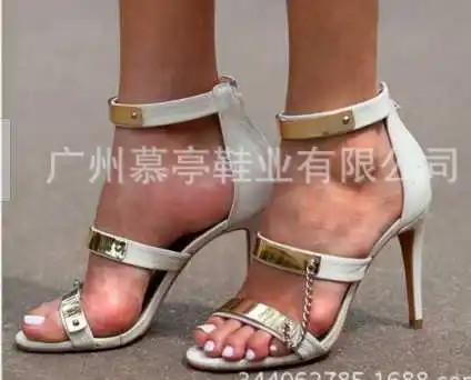 

Black silk large bow one line buckle party sandals