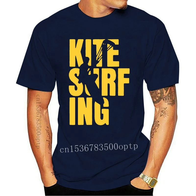 

Футболка мужская с круглым вырезом, прикольная тенниска для кайтсерфинга и серфинга, забавная майка в стиле Харадзюку, Новинка