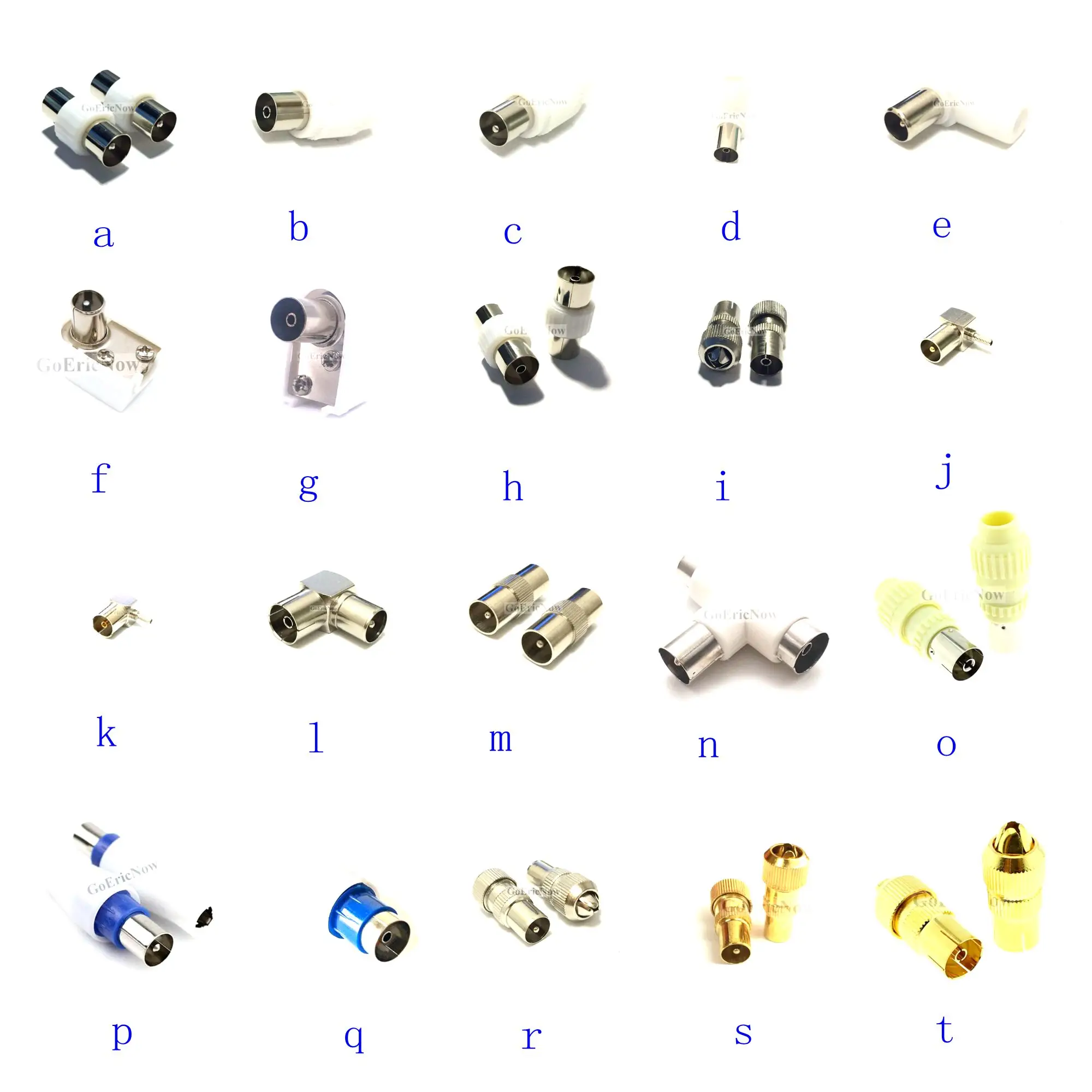 1 шт. радиочастотный коаксиальный телевизор IEC PAL DVB T прямоугольный/прямой штекер