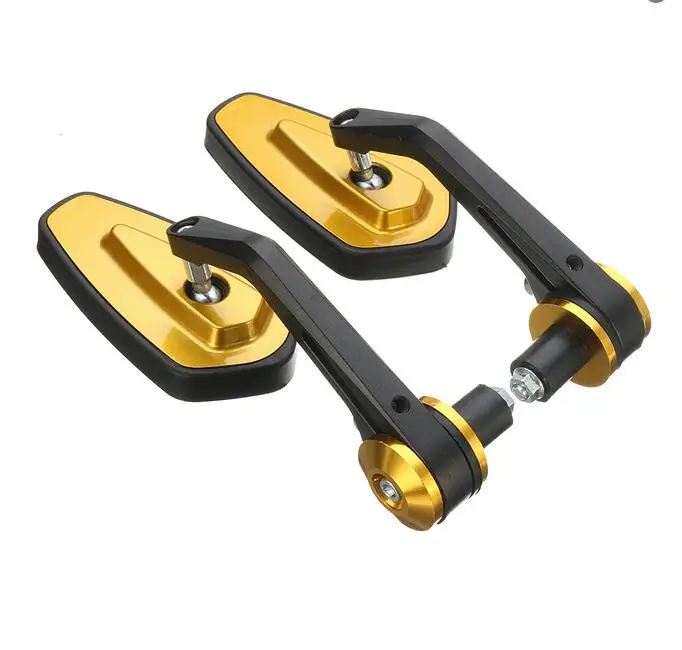 Black/Red/Silver/Gold/Blue 7/8&quot Aluminum Rear View Side Mirror Handle Bar End Universal For Motorcycle | Автомобили и