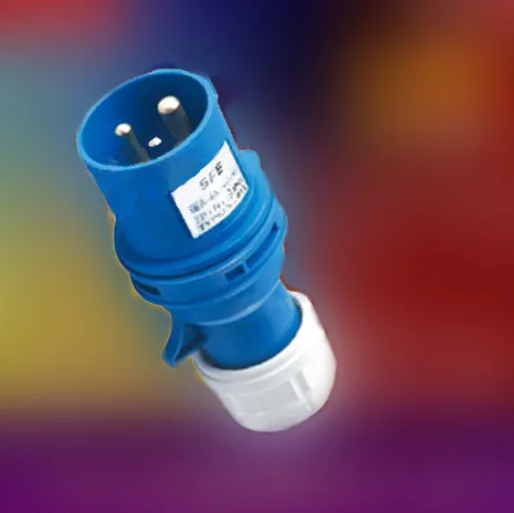 

1 pc Waterproof Nylon Industrial Plug Seat Male 3-Core 16A IP44 SFN-013