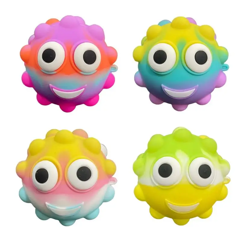 

3D Силиконовые игрушки с пузырьковым захватом, декомпрессионная игрушка-пузырь, интерактивные игрушки для семьи, детские игрушки