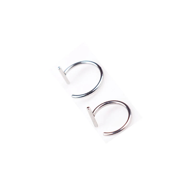 8mm Steel 10 шт./лот 8/10 мм Нержавеющая сталь человеческого тела Имитация пирсинга губ кольцо фальшивый нос кольцо без отверстия Панк ювелирные изделия из жемчуга для женщин подарок - Окраска металла: 8mm Steel