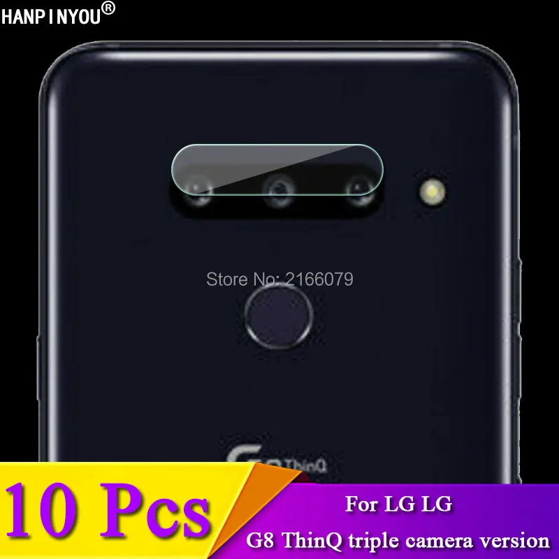 10 шт./лот для LG G8 ThinQ 6 1 &quotпрозрачная задняя камера защитная крышка объектива