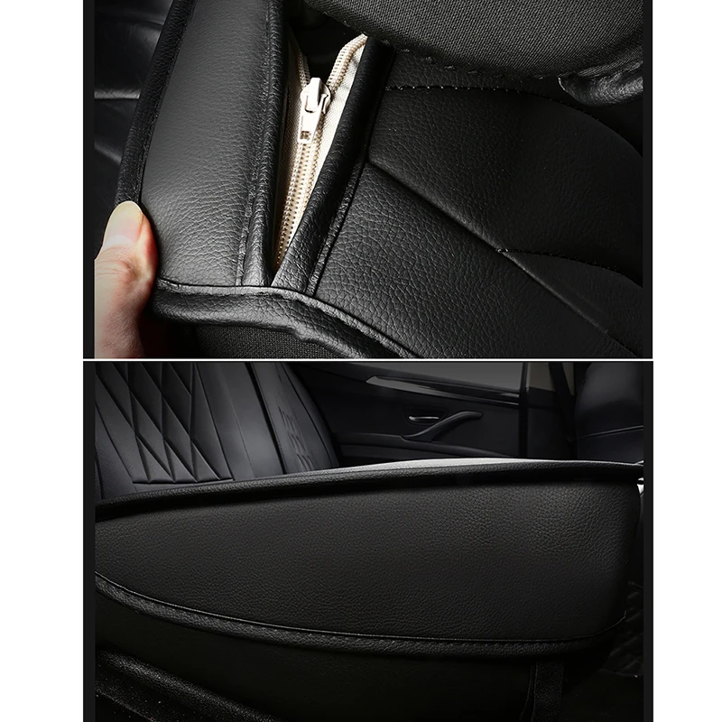 Universal PU Leather Car Seat Cover Covers for Automobile Cushion Accessories Porsche Jaguar Lancia | Автомобили и мотоциклы