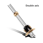 Манометр для маркировки колес, двусторонний маркер для деревообработки Ласточкин хвост, инструмент для маркировки дерева, европейская нержавеющая сталь