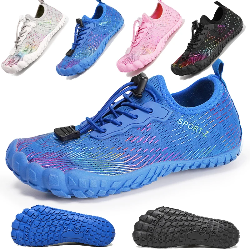 Летняя водонепроницаемая обувь быстросохнущая для детей морской пляжный Носок