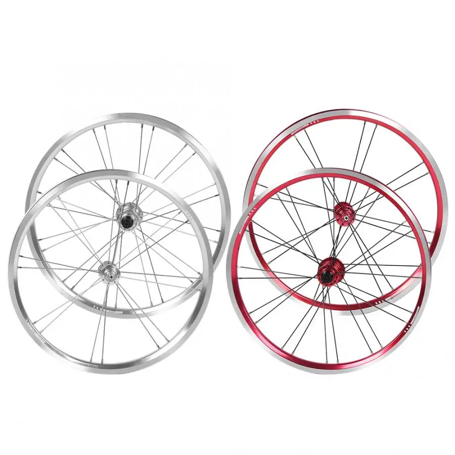 Комплект велосипедных колес сверхлегкий алюминиевый сплав спереди 2 сзади 4