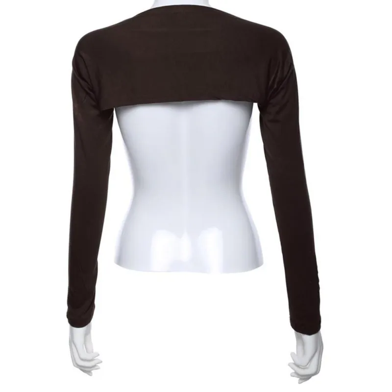 

Solid Color Tracksuit For Women Women Middle East Islamic Muslim Summer Arm Cover Stretch Elastic Shrug