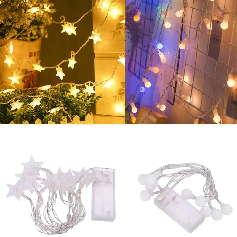 

Lamp Decor Mood Light Lights 1.5M 10LED Decoration Decoration Decoration Outdoor Lamps Christmas Tree Wedding Party