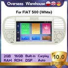 Navifly 7-дюймовый Android 10,0 Авто gps навигация автомобильный dvd мультимедийный плеер для FIAT 500 встроенный DSP carplay Авто NODVD