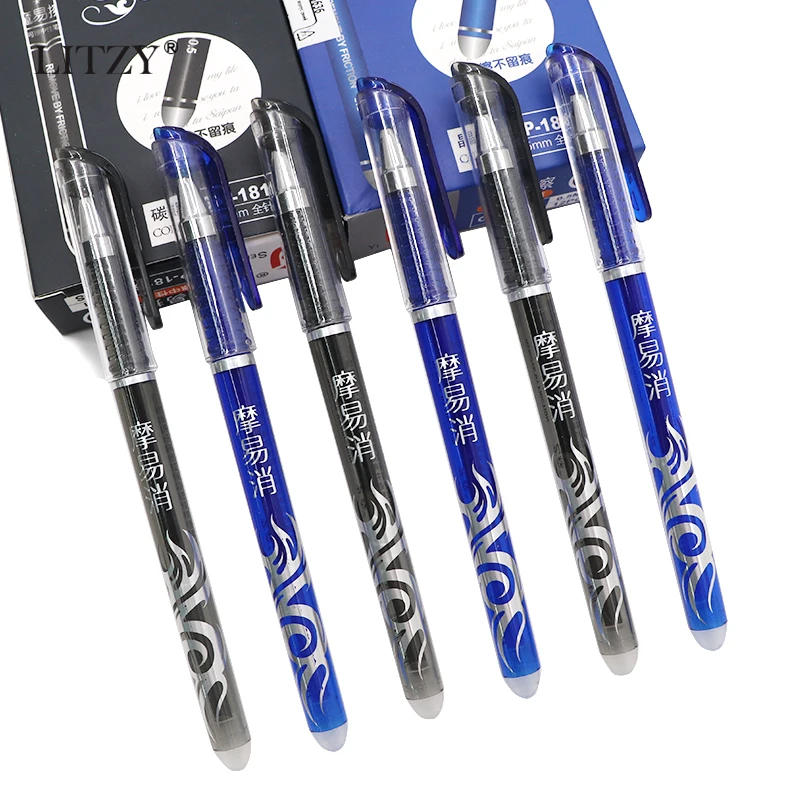 Заправка 0 5 мм синие чернила Магия шариковые ручки для школьных принадлежностей
