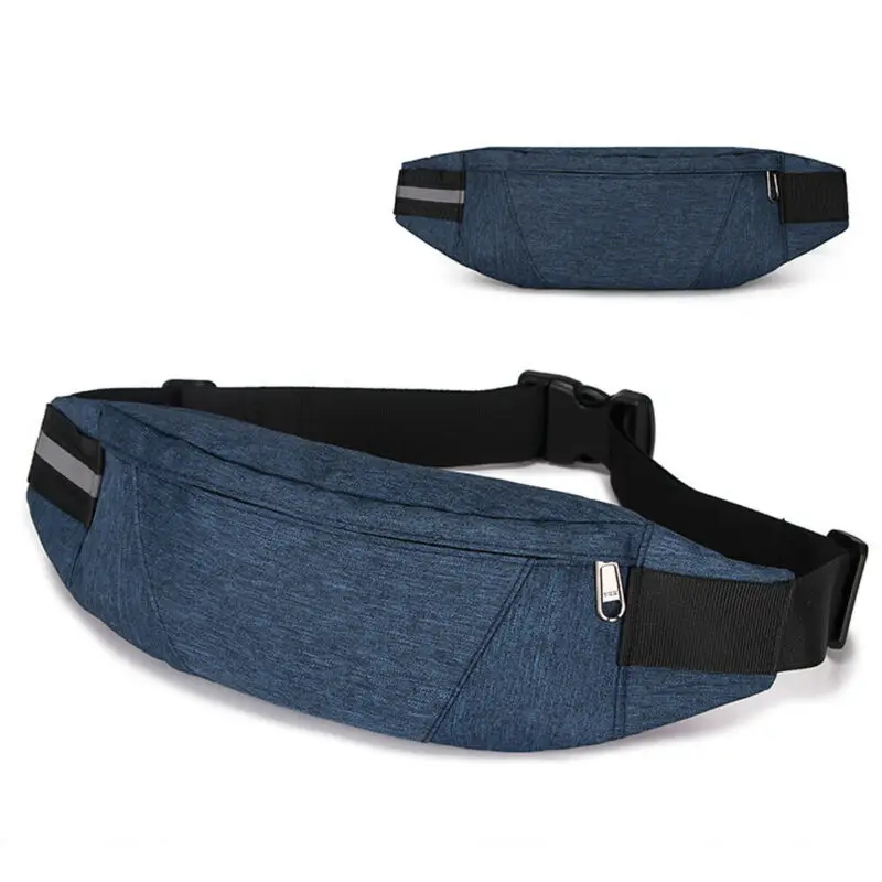 Мужская сумка поясная на молнии слинг через плечо нагрудная рюкзак