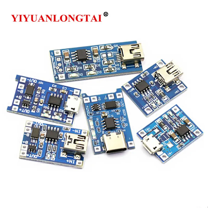 Micro USB 5V 1A 18650 TP4056 литиевый модуль зарядного устройства аккумулятора зарядная