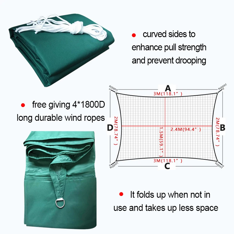 Солнцезащитный козырек от солнца OSIMLEAD на заказ 160 г из полиэфирной ткани с