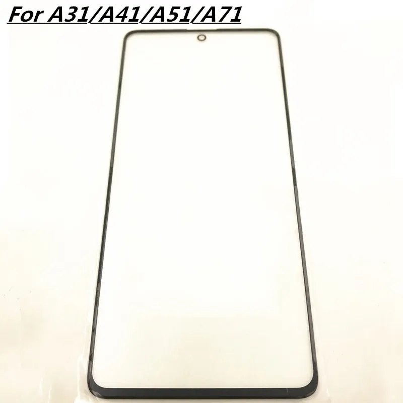 

For Samsung Galaxy A31 A315 A41 A415 A51 A515 A71 A715 Touch Screen Front Glass Panel LCD Outer Display Lens Front Glass