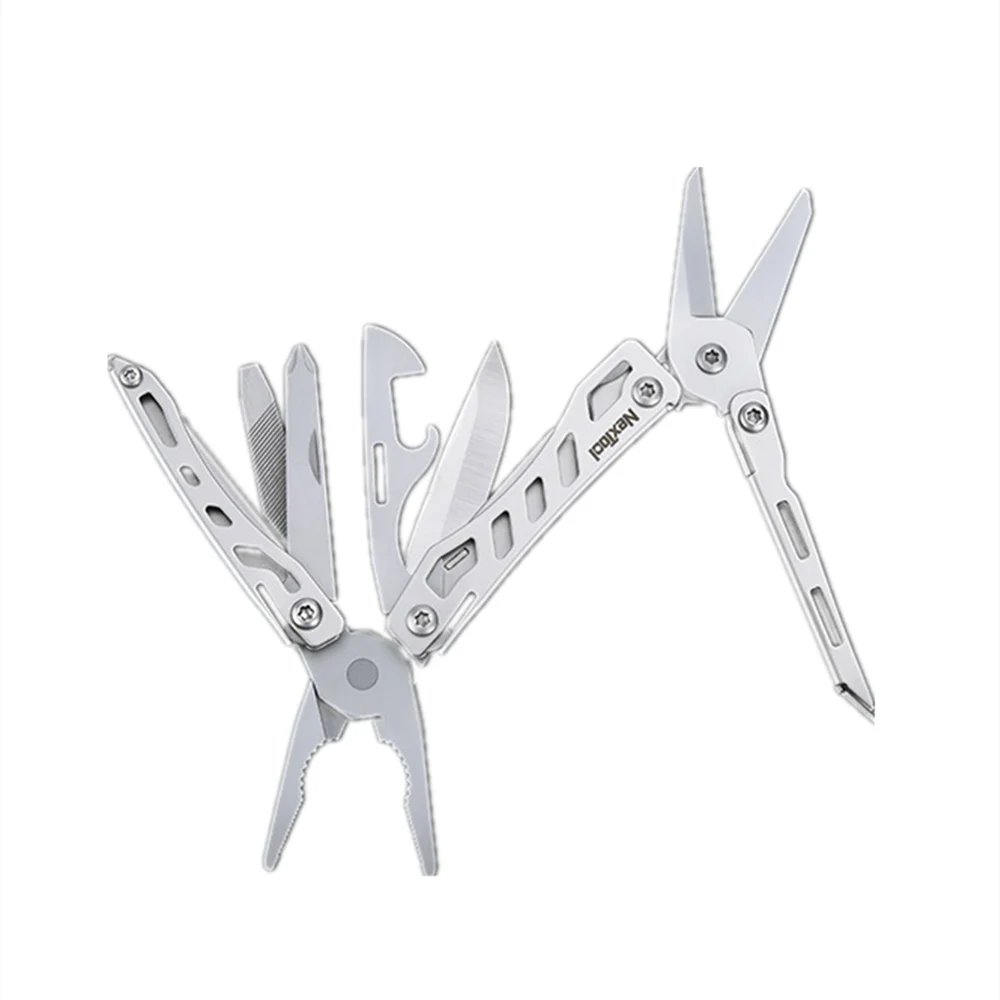 

Набор инструментов 10 в 1, многофункциональные плоскогубцы, складной ручной инструмент EDC, набор инструментов, нож, отвертка, инструменты для ...