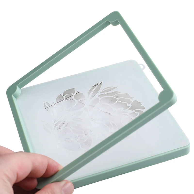 Magnetic Cookie Stencil Holder For Biscuit Decorating Fixing Frame Silk Screen Holder/Supplies 151 |