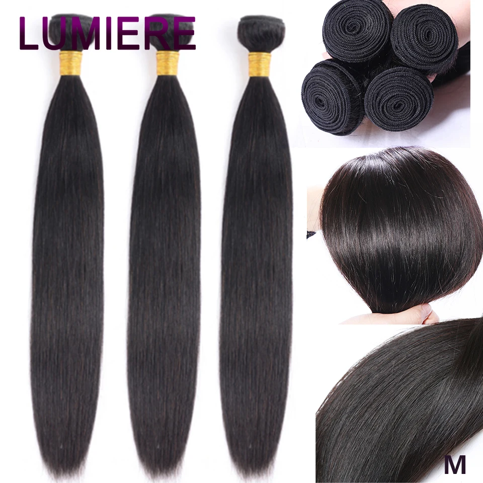Волосы Lumiere перуанские волосы прямые пряди чки волос человеческие для